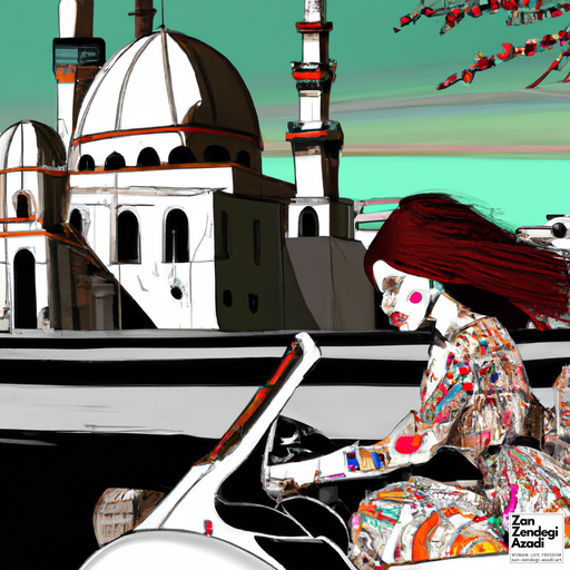 یک زن, app.driving-motor, خیابان