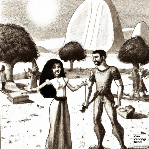 یک زن و یک مرد, خندیدن, جنگل