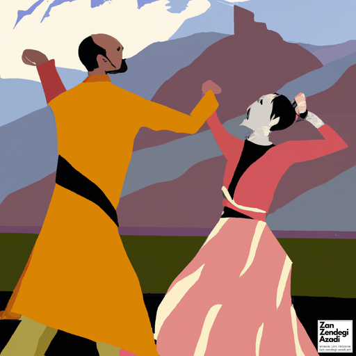 یک زن و یک مرد, رقصیدن, چشم‌انداز