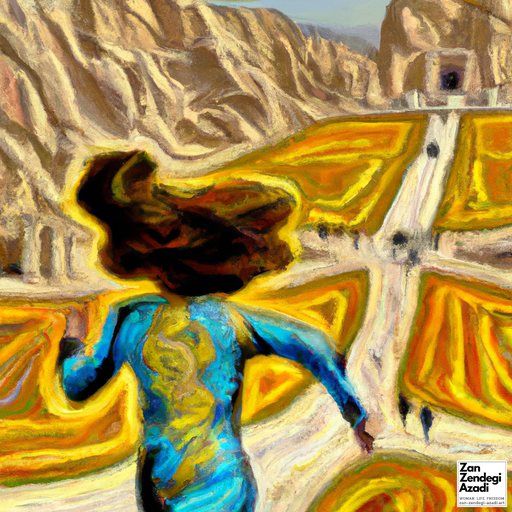 یک زن, دویدن, چشم‌انداز